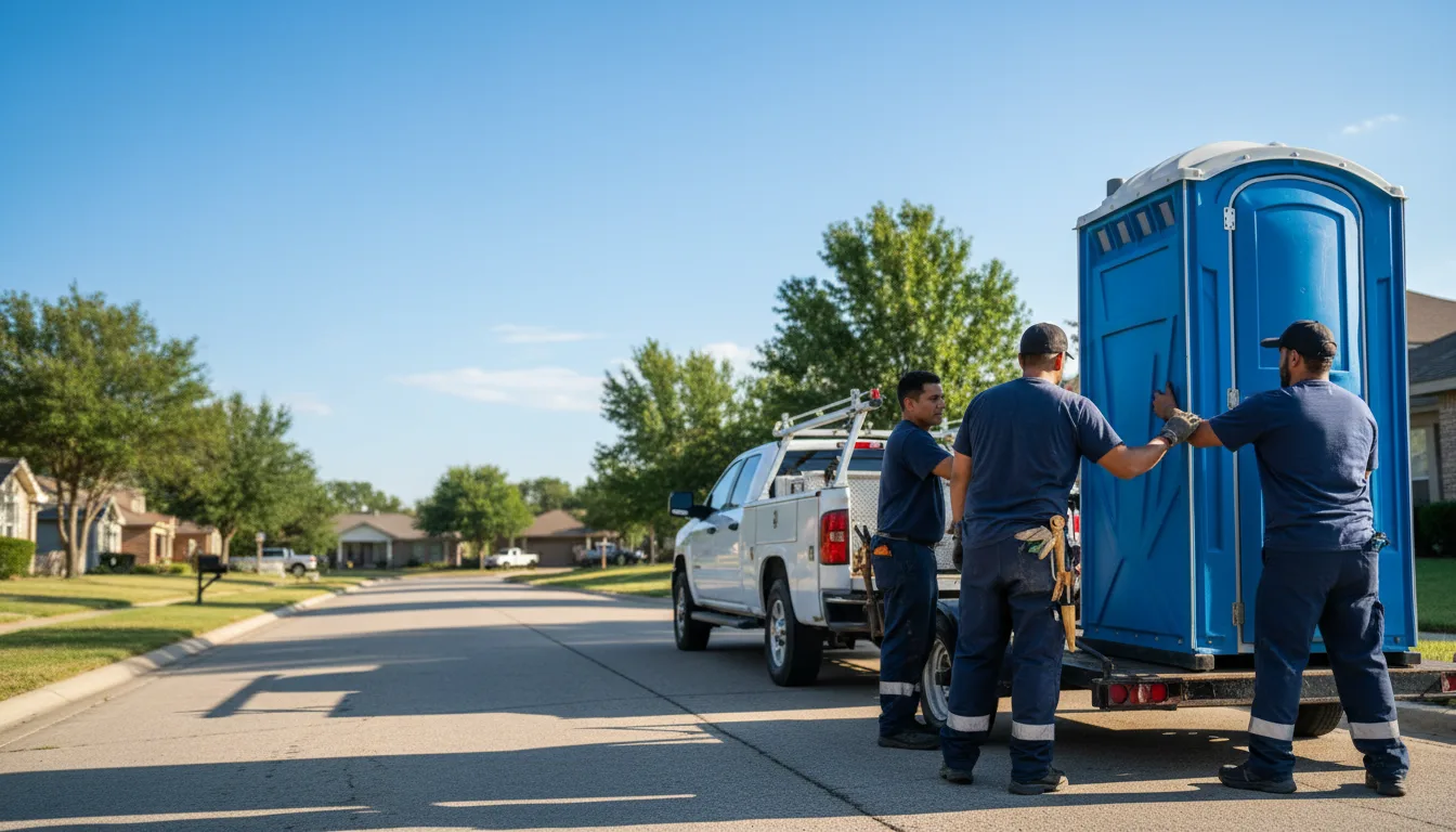 Portable Toilet Rental in Dexter, IA near me